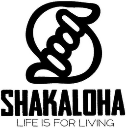SHAKALOHA LIFE IS FOR LIVING logo