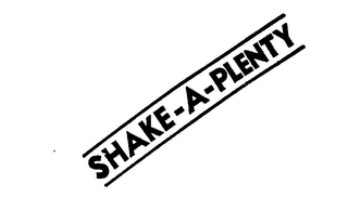 SHAKE-A-PLENTY logo