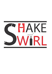 SHAKE AND SWIRL logo