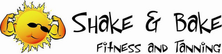 SHAKE & BAKE FITNESS AND TANNING logo