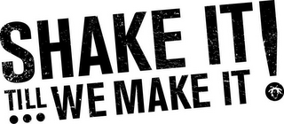 SHAKE IT TILL WE MAKE IT! logo
