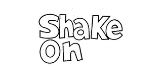 SHAKE ON logo