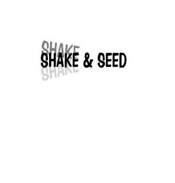 SHAKE SHAKE SHAKE & SEED logo