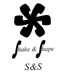 SHAKE & SHAPE S&S logo