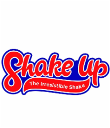 SHAKE UP THE IRRESISTIBLE SHAKE logo