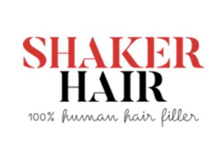 SHAKER HAIR 100% HUMAN HAIR FILLER logo