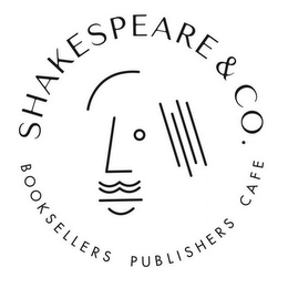SHAKESPEARE & CO. BOOKSELLERS PUBLISHERS CAFE logo