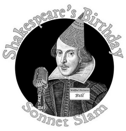 SHAKESPEARE'S BIRTHDAY SONNET SLAM WILLFUL PICTURES BILL logo
