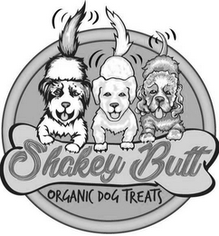 SHAKEY BUTT ORGANIC DOG TREATS logo