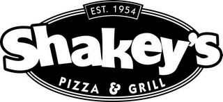 SHAKEY'S PIZZA & GRILL EST. 1954 logo