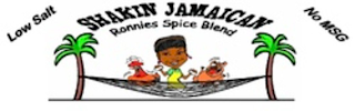 SHAKIN JAMAICAN RONNIES SPICE BLEND LOW SALT NO MSG logo