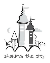 SHAKING THE CITY logo