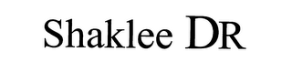 SHAKLEE DR logo