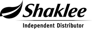 SHAKLEE INDEPENDENT DISTRIBUTOR logo