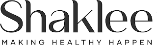 SHAKLEE MAKING HEALTHY HAPPEN logo
