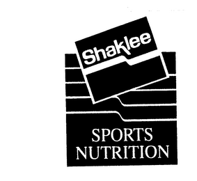 SHAKLEE SPORTS NUTRITION logo