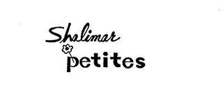 SHALIMAR PETITES logo