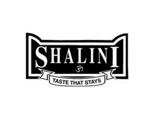 SHALINI TASTE THAT STAYS logo