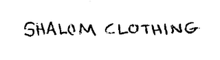SHALOM CLOTHING & DESIGN logo