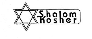 SHALOM KOSHER logo
