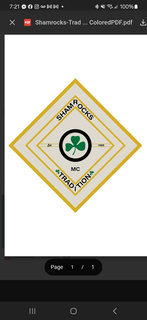 SHAMROCKS EST. 1995 MC TRADITION logo