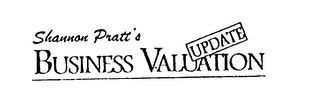 SHANNON PRATT'S BUSINESS VALUATION UPDATE logo