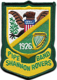 SHANNON ROVERS PIPE BAND 1926 logo