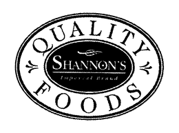 SHANNON'S IMPERIAL BRAND QUALITY FOODS logo