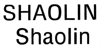 SHAOLIN SHAOLIN logo
