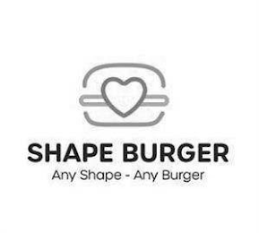 SHAPE BURGER ANY SHAPE - ANY BURGER logo