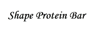 SHAPE PROTEIN BAR logo