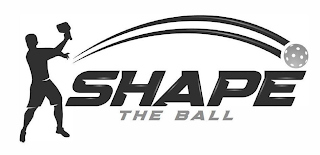 SHAPE THE BALL logo