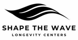SHAPE THE WAVE LONGEVITY CENTERS logo
