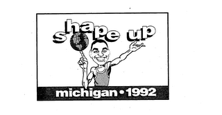SHAPE UP MICHIGAN 1992 logo