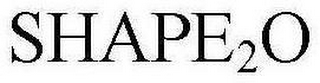 SHAPE2O logo