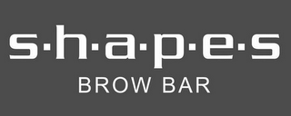 SHAPES BROW BAR logo