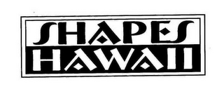 SHAPES HAWAII logo