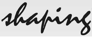SHAPING logo