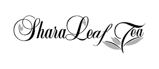 SHARALEAF TEA logo
