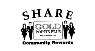 SHARE GOLD POINTS PLUS THE #1 SHOPPERS CARD COMMUNITY REWARDS logo