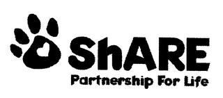 SHARE PARTNERSHIP FOR LIFE logo