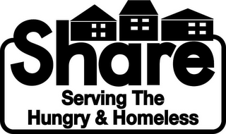 SHARE SERVING THE HUNGRY & HOMELESS logo
