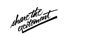 SHARE THE EXCITEMENT logo