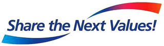 SHARE THE NEXT VALUES! logo