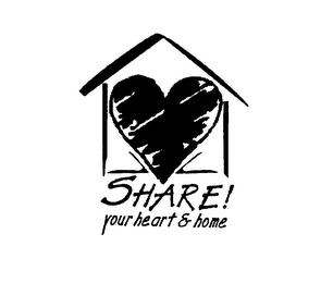 SHARE! YOUR HEART & HOME logo