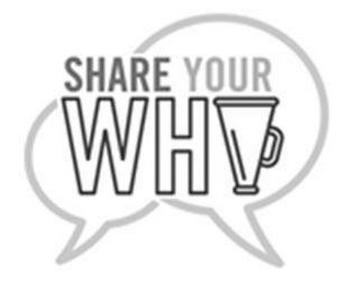 SHARE YOUR WHY logo