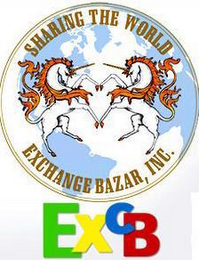 SHARING THE WORLD EXCHANGE BAZAR, INC. EXCB logo
