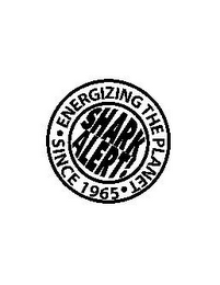 SHARK ALERT! ENERGIZING THE PLANET SINCE 1965 logo