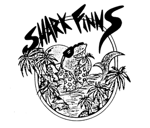 SHARK FINNS logo