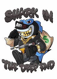SHARK IN THE DEEP END ANTI ANTI DEEP END logo